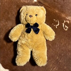 Plush Brown Teddy Bear 20”- Keel Toys Simply Soft Collection with Blue Bow
